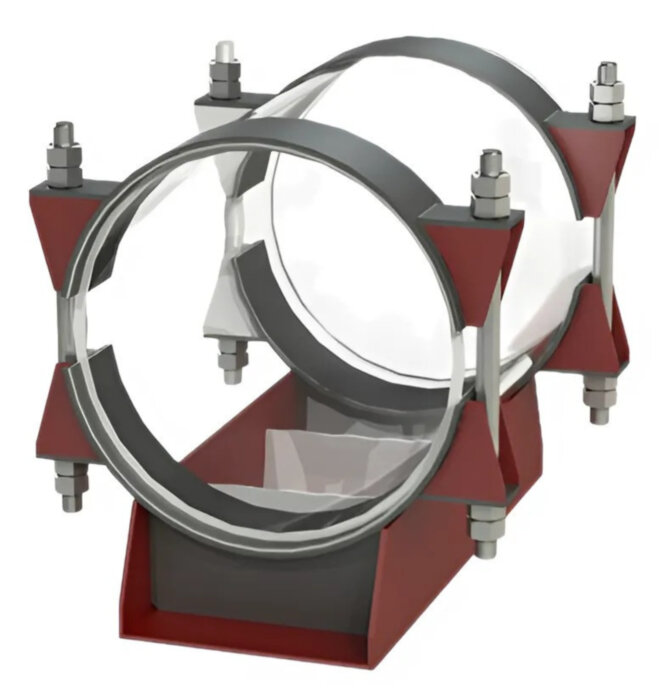 Опора Т18.20 Ду 426 мм Серия 4.903-10 выпуск 5 скользящая диэлектрическая