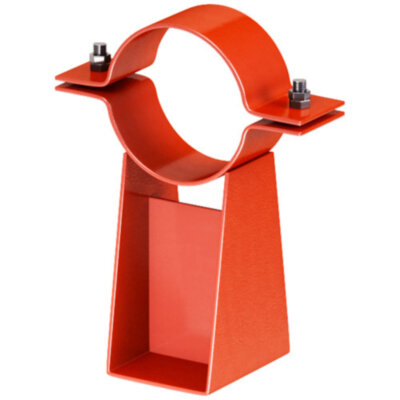 Опора Дн 57 ТС 625.000-003 серия 5.903-13 выпуск 8.95 скользящая с плоским хомутом