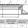 Люк чугунный легкий Л(А15)-В-1-60 для водопровода ГОСТ 3634-2019 2