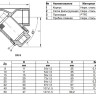 Фильтр сетчатый Y-образный Benarmo 5021 SS316 ВР 1/4" DN 8 PN 40 резьбовой нержавеющая сталь 2