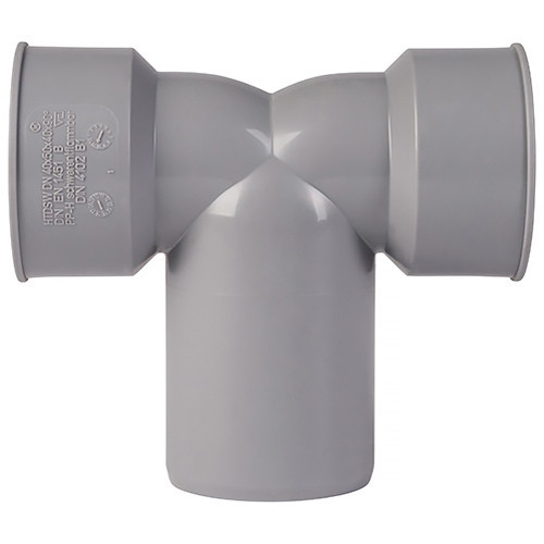 Отвод сифонный двойной PP-H Ostendorf HT HTDSW DN 50х50/50х90° 1