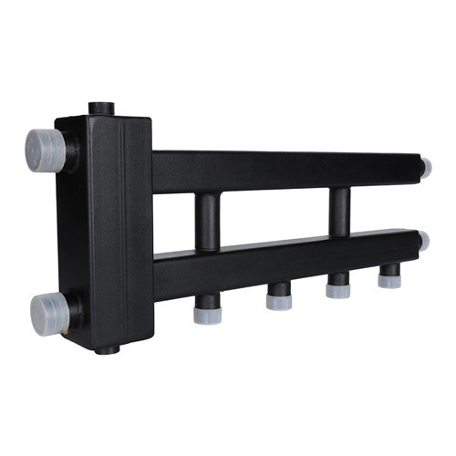 Коллектор распределительный ROMMER RDG-0060-014023 3-х контурный НР 1 1/4" Ду 32 Ру 4 дублёр рядный с гидравлическим разделителем 1
