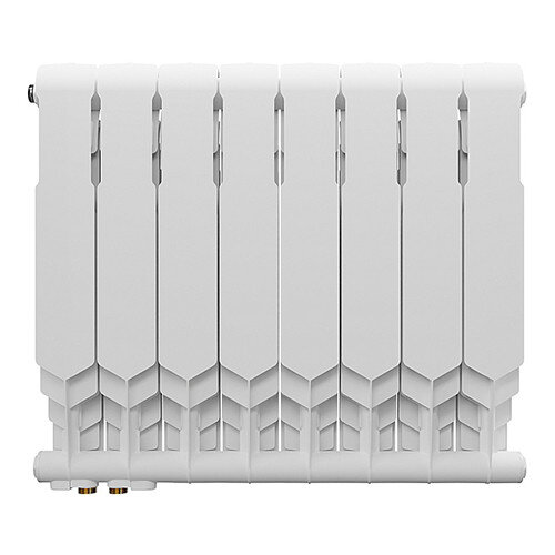 Радиатор биметаллический Royal Thermo Vittoria Super 500 2.0 VDR (8 секций) Bianco Traffico