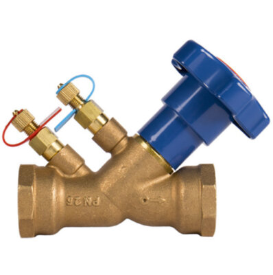 Клапан балансировочный VIR 9505 Ду40 Ру25 бронзовый резьбовой F9505B040.946