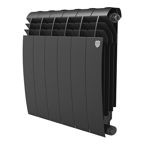 Радиатор биметаллический Royal Thermo BiLiner 500 (6 секций) Noir Sable 1