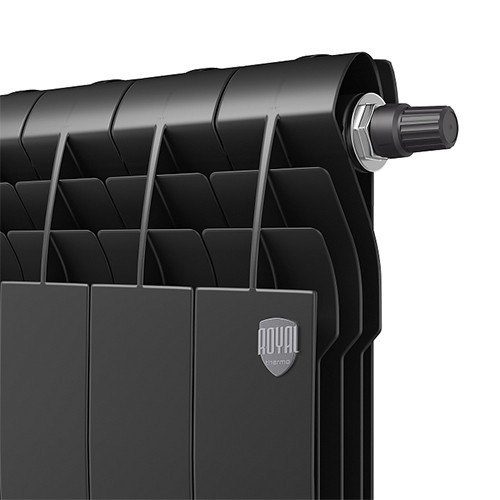 Радиатор биметаллический Royal Thermo BiLiner 350 VD (10 секций) Noir Sable 4