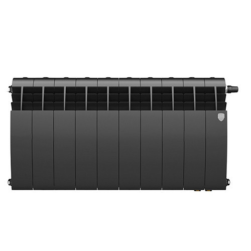 Радиатор биметаллический Royal Thermo BiLiner 350 VD (10 секций) Noir Sable 2