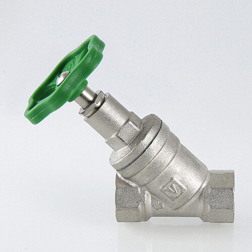 Клапан запорно-регулирующий VALTEC VT.052 1/2" DN 15 PN 16 прямоточный латунный