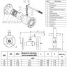 Кран шаровой Ридан RJiP Premium FF DN 20 PN 40 стальной стандартнопроходный фланцевый 2