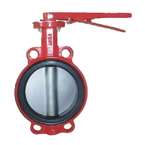 Затвор дисковый поворотный ABRA BUV-VF 866 DN 200 PN 16/10 межфланцевый с рукояткой