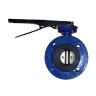 Затвор дисковый поворотный ABRA BUV-FL 223 DN 80 PN 16/10 фланцевый с рукояткой 1