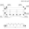 Коллектор распределительный GIDRUSS MKSS-150-3x25 4-х контурный НР 1 1/2"x1" Ду 40 Ру 6 модульный 2