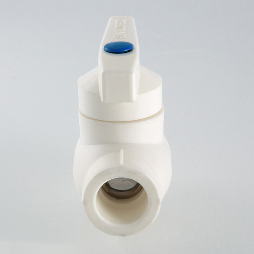 Кран шаровый VALTEC VTp.744 DN 20 PN 25 с латунной обоймой полипропиленовый 8