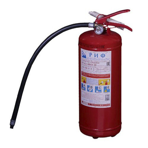 Огнетушитель порошковый РИФ ОП-4(з)-АВСЕ, ЗПУ-латунь
