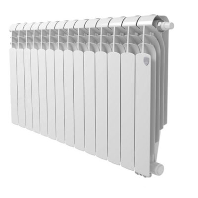 Радиатор биметаллический Royal Thermo Vittoria Super 500 2.0 VDR (14 секций) Bianco Traffico
