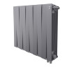 Радиатор биметаллический Royal Thermo PianoForte 500 VD (12 секций) Silver Satin 2