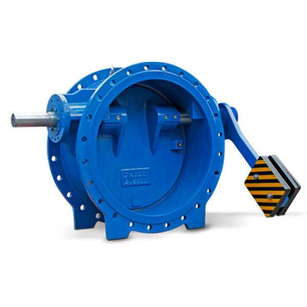 Клапан FAF 2280 DN 1200 PN 10 обратный с наклонным седлом и противовесом