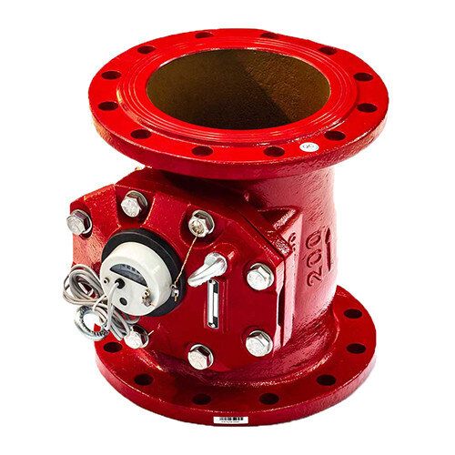 Счетчик для горячей воды Тепловодомер ВСТН-200 турбинный фланцевый с импульсным выходом