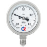 Манометр РОСМА ТМ-321Р.00 (0...1,6 МПа) Байонет Дкорп=63мм кл. 1,5 G1/4" коррозионностойкий виброустойчивый радиальный УТ-00047937 1