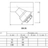 Фильтр сетчатый VALTEC VTp.786 DN 25 PN 25 внутреннее полипропиленовый 2
