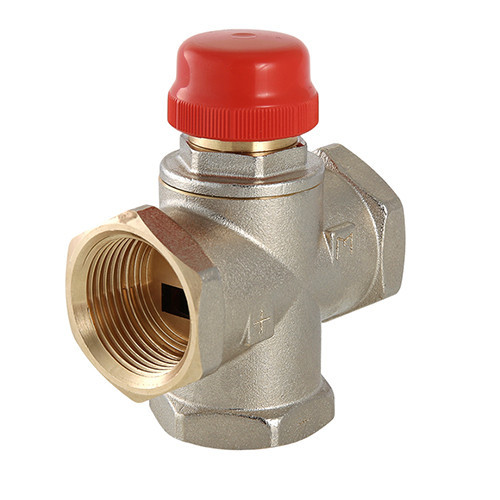 Клапан смесительный VALTEC VT.MR01.N.0603 1" DN 25 PN 10 трехходовый, латунный с никелевым покрытием 4