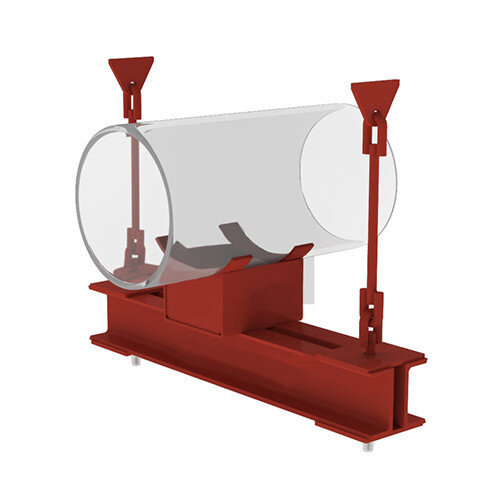 Подвеска жесткая ТС-680 Ду 630 Ру 40 Серия 5.903-13 выпуск 6-95 Lт+1510