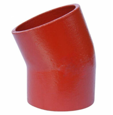 Отвод (колено) 22° SML DN 75 мм чугунный