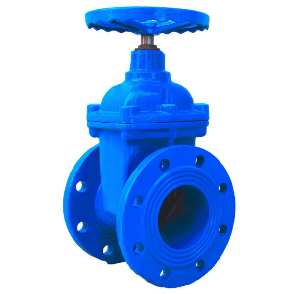 Задвижка клиновая VGA D17.00 DN 100 PN 10 с невыдвижным кольцом фланцевая