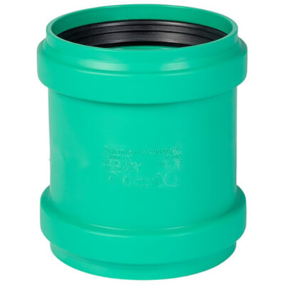 Муфта двойная PP-MD Ostendorf KG2000MM DN 125 усиленная, двухраструбная