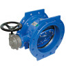 Затвор PAM Saint-Gobain EUROSTOP JPA DN 1000 PN 10 поворотный фланцевый с двойным эксцентриком под электропривод надземный 1