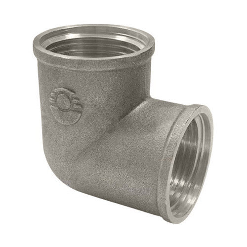 Угольник 90 градусов VALFEX VF.090 ВР 1 1/2" Ду 40 Ру 40 никелированный латунный