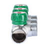 Коллектор распределительный STOUT SMB 6850 3 отвода ВР-НР 1"х3/4" DN 25 PN 16 с регулирующими клапанами 3