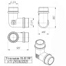 Латунный угольник VALTEC 3/4" резьбовой 90 с наружной резьбой VTr.093.N.0005 5