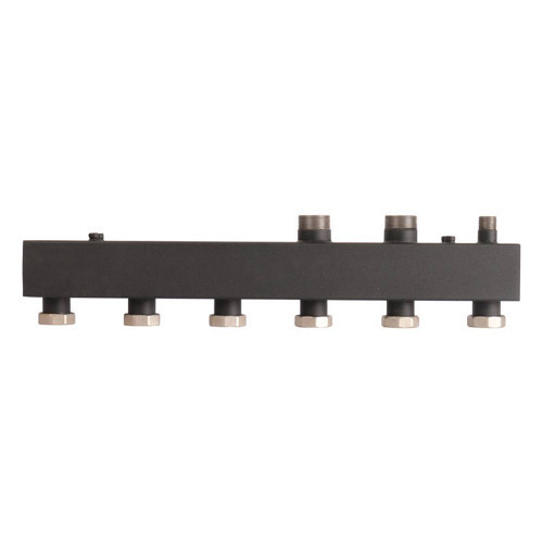 Коллектор распределительный ROMMER RDG-0017-004003 3-х контурный НР 1 1/2" Ду 40 Ру 4 без теплоизоляции 2