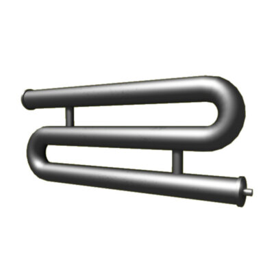 Регистр отопления РЗП-3x219x5,0-4000 змеевиковый трёхрядный с плоскими заглушками