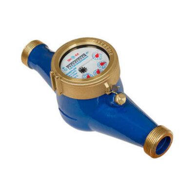 Счетчик воды ЭКОМЕРА Ду 25 мокроходный L=260 мм c глицерином чугунный