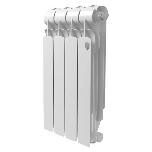 Алюминиевый радиатор Royal Thermo Indigo 500 2.0 - 04 секц. RAL9016 1