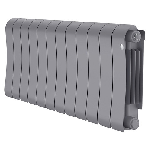 Радиатор биметаллический Royal Thermo Infinity 300 (12 cекций) Silver Satin