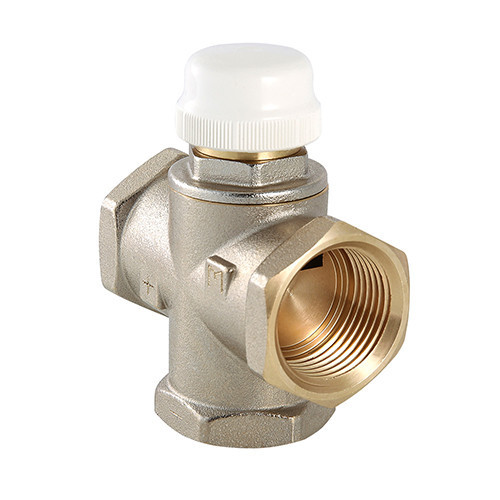 Клапан смесительный VALTEC VT.MR03.N.0603 1" DN 25 PN 10 трехходовый, латунный с никелевым покрытием 1