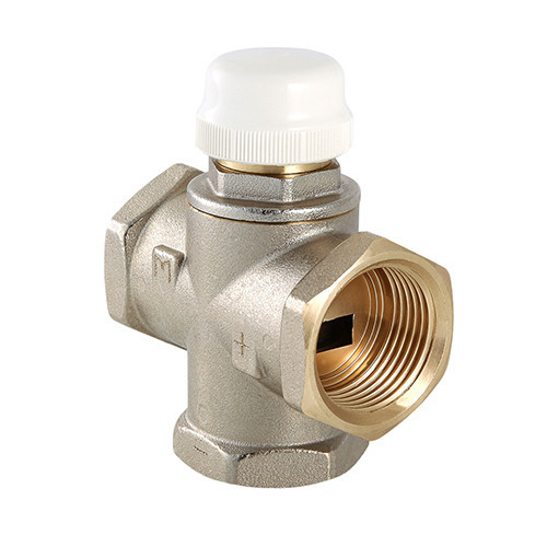 Клапан смесительный VALTEC VT.MR03.N.0603 1" DN 25 PN 10 трехходовый, латунный с никелевым покрытием 6