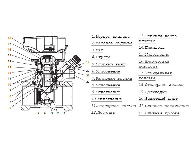 Клапан MSV-BD Ду 15 Ру 20 балансировочный Danfoss 4