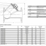 Клапан AVK 53/35 DN 250 PN 16 обратный шаровый фланцевый 2