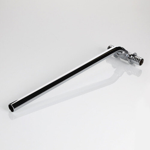 Тройник переходной VALTEC VTm.482.СН DN 20x15x25 PN 10 L=1000 левый с хромированной трубкой латунный