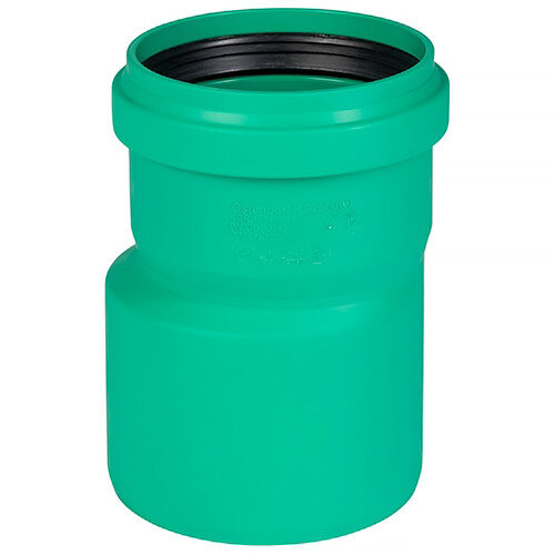 Переход эксцентрический PP-MD Ostendorf KG2000R DN 160/110 (редукция) усиленный