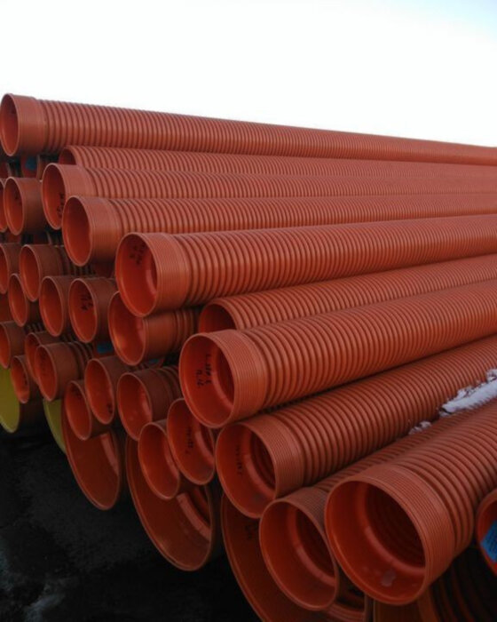 Труба ПП гофрированная ИКАПЛАСТ DN/ID 250 SN 10