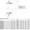 Фланец AVK COMBI 05/66 DN 60 PN 10/16 нефиксирующего типа для ВЧШГ труб 2