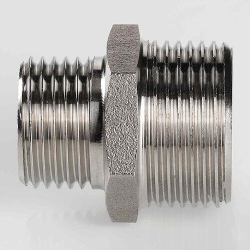 Ниппель переходной VALTEC VTi.580.I НР 3/4"x1/2" DN 20x15 PN 16 нержавеющая сталь