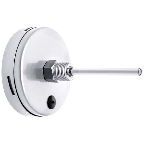 Термометр РОСМА БТ-51.220-64 Дкорп=100мм 10 МПа кл. 1,5 G1/2" Траб = 0...+120°C биметаллический коррозионностойкий готовый к гидрозаполнению, осевой 00000036213