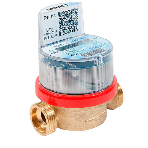 Электронный счетчик Декаст ВСКМ-15 iWAN (LoRaWAN, 80 мм) холодной и горячей воды