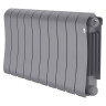 Радиатор биметаллический Royal Thermo Infinity 300 (10 cекций) Silver Satin 1